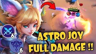 MOST UNFAIR HERO NOW !! 100% FULL DAMAGE HYPER JOY !! MAGIC CHESS MOBILE LEGENDS