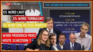 LIVE | 214. Sitzung des Deutschen Bundestag