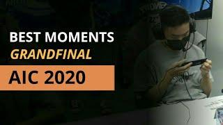 Best moments on Grand Final AIC 2020 | Imam Baharudin