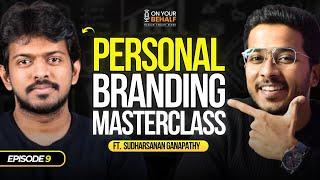 Personal Branding Expert Ft. @sudharsananganapathy | Tips, ChatGPT, & more | Vedant Singh Thakur