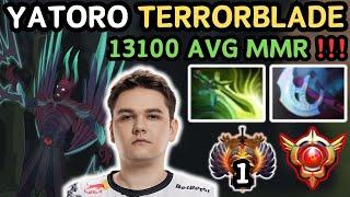  Rank 1 YATORO TERRORBLADE Carry Gameplay  YATOROGOD Grandmaster 1000+ XPM  - Dota 2