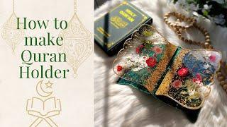 How to make Resin Quran Holder | Step by step Rihal Tutorial