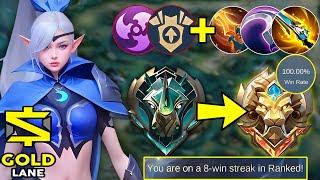 MIYA SEASON 34 NEW BUILD AND EMBLEM TO ESCAPE EPIC IN 1 DAY!! (Auto Win streak)