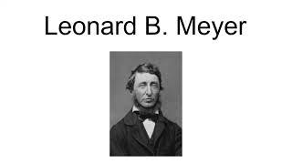 Leonard B. Meyer