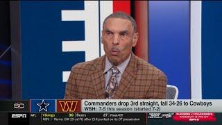 Herm Edwards on KaVontae Turpin returns a punt 99 YARDS to house as Cowboys upset Commanders 34-26