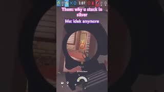 Is this silver gameplay?? #rainbowsixsiege #rainbowsixsiegechampiongameplay #gaming #6siege #r6siege