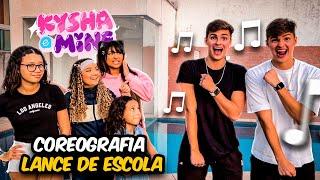 APRENDENDO A DANÇAR AS MÚSICAS DE LANCE DE ESCOLA DA KYSHA E DA MINE QUERIDA! •Irmãos Scribel•