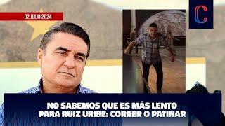 No sabemos que es más lento para Ruiz Uribe: correr o patinar