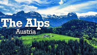 Alps Like You've Never Seen Before || Austrian Alps Road Trip || The Alps Relaxation Film