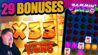 BEST BONUS HUNT EVER!! Opening 29 Slot Bonus'