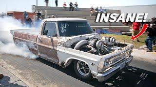 1969 Ford Pickup with MASSIVE Twin Turbo Big Block setup (Uncle Jessie)