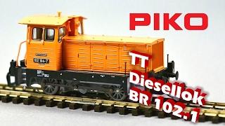 PIKO [V040] TT Diesellok BR 102.1 DR - Modellvorstellung