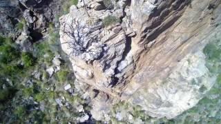 Mount Lemmon Highway by drone- high res