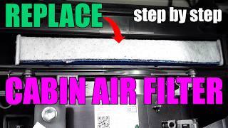 How to Replace Cabin Air Filter Air Conditioning - Toyota Yaris
