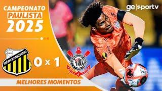 NOVORIZONTINO 0 X 1 CORINTHIANS | MELHORES MOMENTOS | CAMPEONATO PAULISTA 2025 | ge.globo