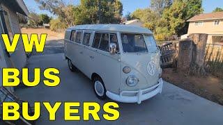 VW BUS buyers guide what to know before you buy one split window bus