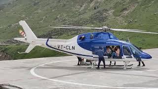 Kedarnath Helipad || Helicopter || Uttarakhand