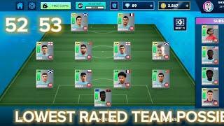 DLS 24 | ( PART 16 ) BUILDING 52 TO 86 RATED TEAM SERIES | 52 RATED TEAM ( WORST TEAM IN DLS 24 )