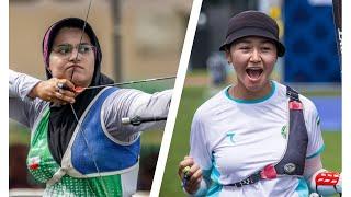 Mobina Fallah v Ziyodakhon Abdusattorova – recurve women semi 2 | Bangkok 2023 Olympics Qualifier