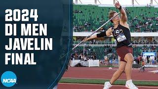 Men's javelin final - 2024 NCAA outdoor track and field championships