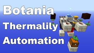 Botania | Automatic Thermalily | Mana Production