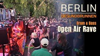 Berlin Open Air Rave: Sonnenuntergang, Beats und gute Stimmung! | 4K | Berlin Nightlife