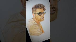 MS Dhoni drawing  ധോണി ️ #drawing #art #pencildrawing #msdhoni #ipl  #viralvideo #sketch  #shorts