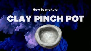 Clay Pinch Pot