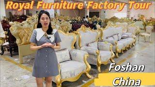 CHINA Best Royal & European Style Furniture Factory Tour