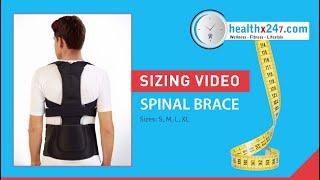 How to measure for Spinal Brace