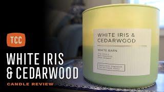 White Iris & Cedarwood Candle Review – Bath & Body Works