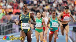 Prudence Sekgodiso runs WORLD-LEADING time to take women’s 800m gold at Indoor Worlds | NBC Sports