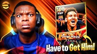 I Must Pull 108 Bltz G.O.A.T Messi MSN Pack | eFootball Mobile