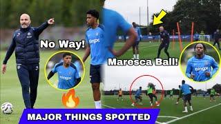 TACTICAL GENIUSFULL CHELSEA FIRST PRESEASON TRAINING WITH ENZO MARESCA,FIVE MAJOR THINGS SPOTTED