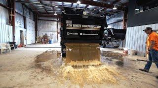 Dump Truck Load of Water Inside our Shop was a Bad Idea!!