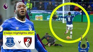 Lukaku scores FOUR & Barkley celebrates BEFORE scoring! | Everton vs Bournemouth Highlights