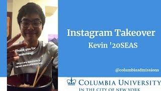 Kevin Day in the Life | Columbia Admissions