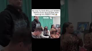 No way Ty Dolla $ign just SIGNED Sketch to his record label after hearing him FREESTYLE