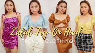 ZAFUL CLOTHING TRY-ON HAUL. SUMMER/FALL OUTFITS || Wander Pearl ️