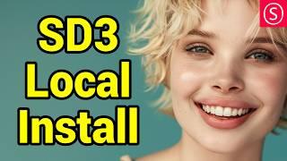 SD3 - Local Install Guide! FASTEST Way to run the new Model - Stable Diffusion 3
