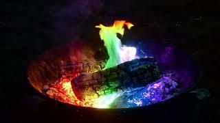 RAINBOW FIRE PIT (8 HOURS) RED, ORANGE, YELLOW, GREEN, BLUE, PURPLE ‍