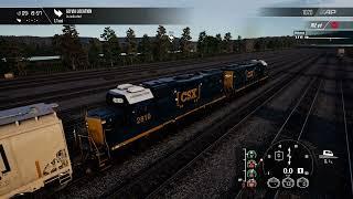 Y101 Morning Delivery - CSX Heavy Haul: Sand Patch Grade - EMD GP38-2 CSX - Train Sim World 4