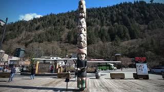 Juneau in Alaska. 3 min cruise stop video from April 2024