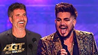 Adam Lambert and Simon Cowell Have Déjà vu Moment on AGT All-Stars Finale!