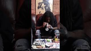 Bloodhound JBoogie sniffs perc during interview #bloodhoundjboogie #bloodhoundliljeff #djutv