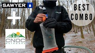 Sawyer Squeeze & CNOC Water bag