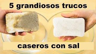 5 Increíbles trucos de vida con sal l IDEAS EN 5 MINUTOS