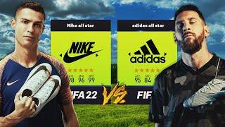 چالش ستارگان نایک مقابل ستارگان آدیداس  | کی برنده میشه بنظرت ؟ #fifa23 #fifa22