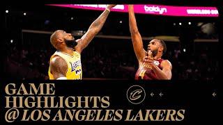 Cavs at Lakers | Game Highlights | 12.31.2024