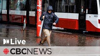 Widespread flooding and power outages hit Toronto after heavy storm